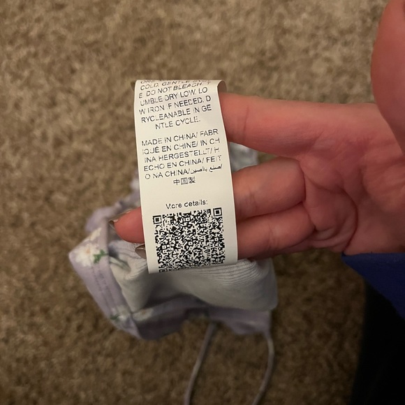 NWOT SHEIN EZwear Ruched Bust Frill Trim Seam Front Purple Cami Top. Size S - Picture 5 of 7